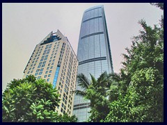 KK100, formerly known as Kingkey100, is the tallest building ever designed by a British architect. It is currently the 14th tallest in the world and was completed in September 2011.